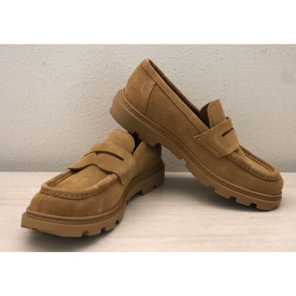 Camper K201633 Men's Sz 39 US 6.5 Brown Nubuck Junction Moccasin Loafers - Picture 5 of 15